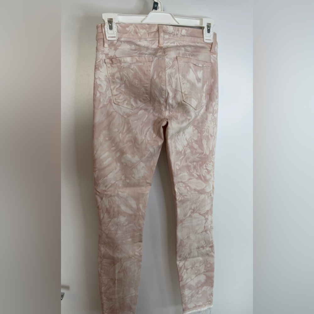 J Brand Women's Pink Tie-Dye Jeans